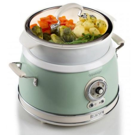Cocedor de Arroz, Vaporera y Olla Ariete Mod 2904 Color Verde al mejor precio en Paraguay