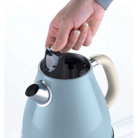 Hervidora de Agua Crema/Azul de 1,7 litros Ariete al mejor precio en Paraguay