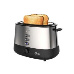 Tostadora Oster® 2 rebanadas en Acero Inoxidable
