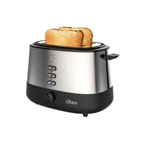 Tostadora Oster® 2 rebanadas en Acero Inoxidable