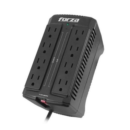 Regulador automático de voltaje 900VA/450W 8 salidas -220V