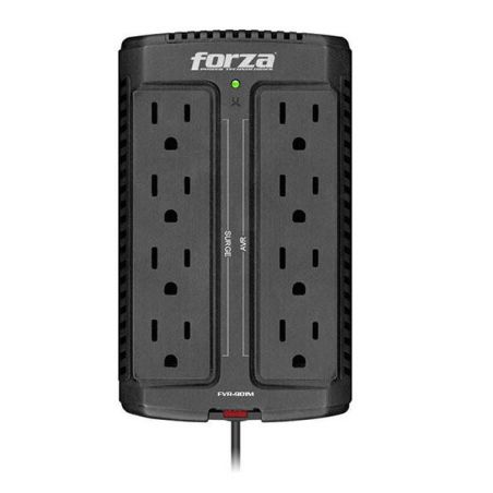 Regulador automático de voltaje 900VA/450W 8 salidas -220V