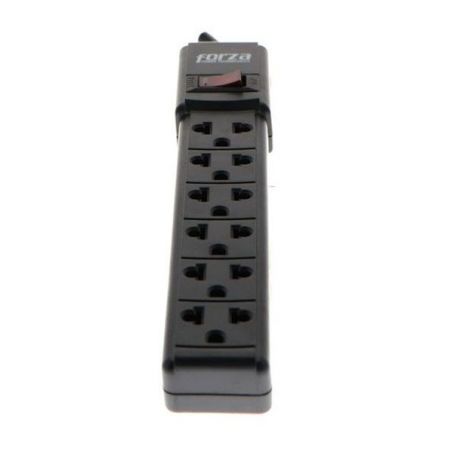 Zapatilla 2200W.6 conectores. Disyuntor -120V/240V