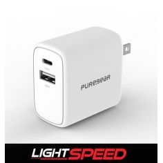 Cargador Puregear De Pared 30W Dual Blanco