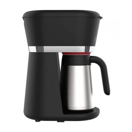 Cafetera Oster Negra de Acero Inoxidable de 0.7L y Jarra Térmica