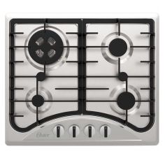 Cooktop a Gas Oster Semi-Profesional Inoxidable 4 Quemadores
