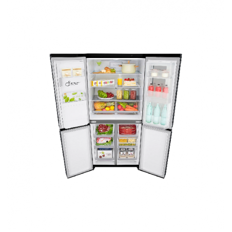 Heladera LG 458L Negro