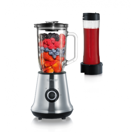 Licuadora Severin C/hoppy 500w Inox