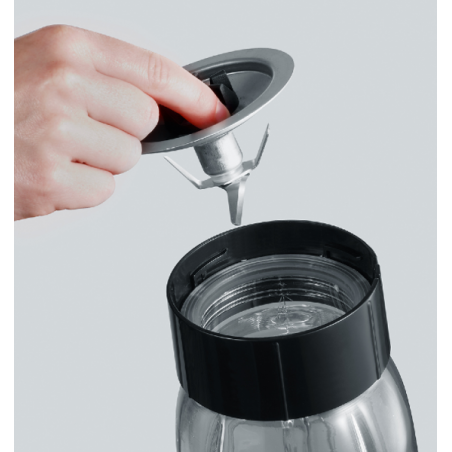 Licuadora Severin C/hoppy 500w Inox