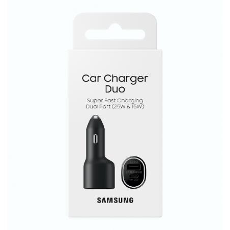 Cargador Samsung P/ Auto 25w Black