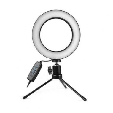 Aro de Luz LED Sate 10'' con Trípode...