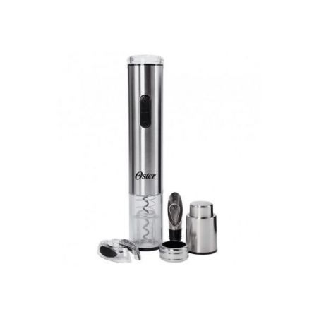 Saca Corcho Oster A Pilas + Kit Para Vino