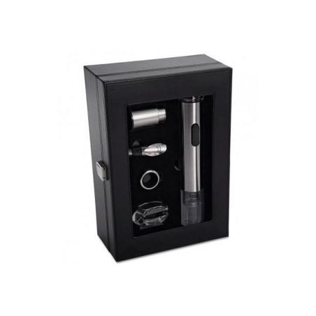 Saca Corcho Oster A Pilas + Kit Para Vino