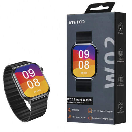 Smart Watch Imilad W02 Black