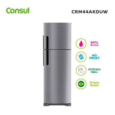 Heladera Consul CRM44 407 LTS 2P F/S...