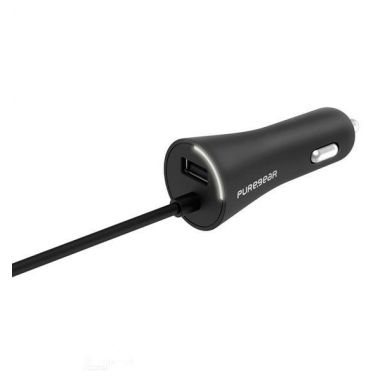 Cargador para auto Pure Gear c/ cable...