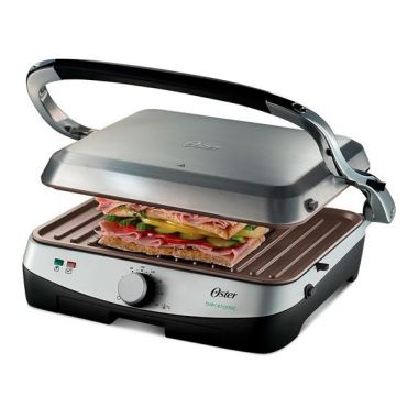 Sandwichera Grill Eléctrica Oster...