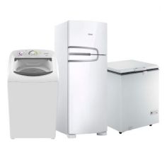 Combo Consul Lavarropas 12kg + Heladera 361L + Congelador 220L