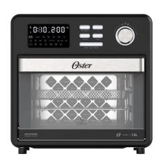 Horno y Freidora Eléctrica Oster OFOR160 15L 1600W 10en1