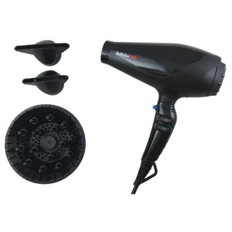 Secador De Pelo Babyliss Pro Ionico 2000W Black