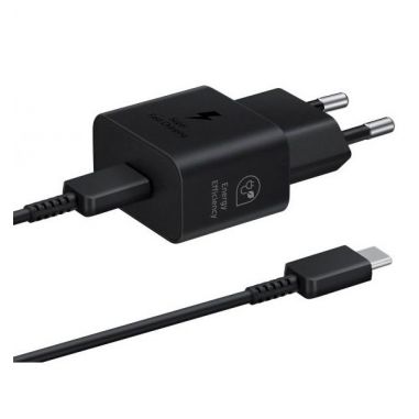 Adaptador Samsung 25W C/Cable Black