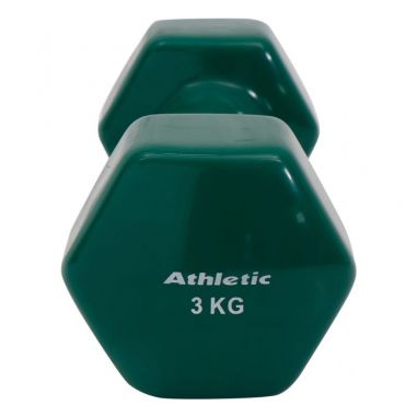 Mancuerna de Vinilo Athletic 3KG Verde