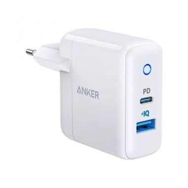 Cargador Anker Tipo A Y Tipo C 20W White