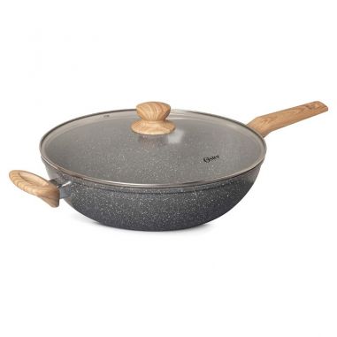 Sarten Oster con Tapa 5.5LTS Gris