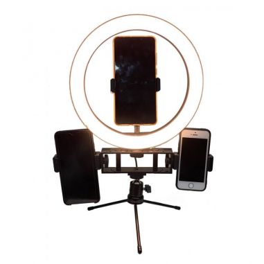 Aro de Luz LED Sate 10'' con Soporte...