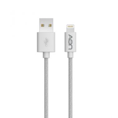 Cable AON USB a Lightning MFI 2m Blanco
