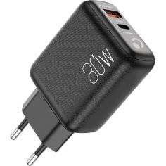 Cargador Dual 30W Player Negro