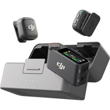 Microfono DJI Mic 3 (2 TX + 1 RX +...