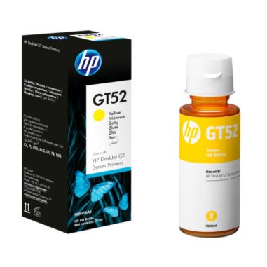Botella De Tinta HP GT52 Yellow