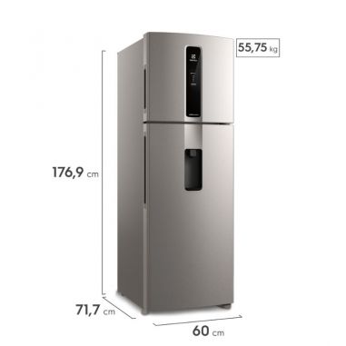 Heladera Electrolux F/S 408Lts...