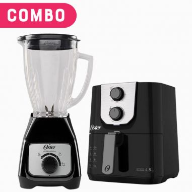 Combo Freidora Oster Negra Perform...