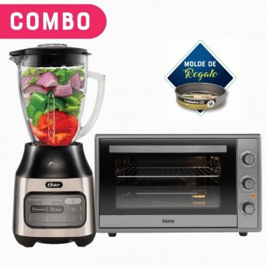 Combo Horno Electrico Ferre 60 litros...