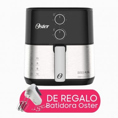 Freidora Oster Compact 4.6L Acero...