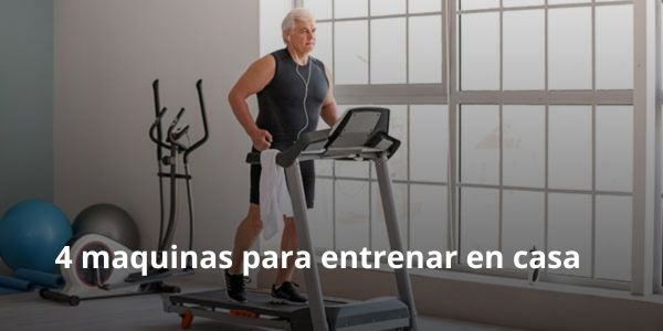 4 maquinas para ejercitarte desde casa sin necesidad de ir al gym