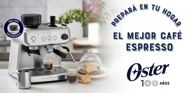 Cafetera Espresso Oster Perfect Brew 15 Bar Molino integrado VS Cafetera Espresso Oster Compact Perfect Brew