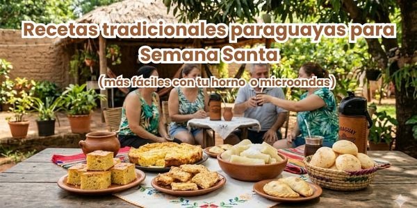 Recetas tradicionales paraguayas para Semana Santa (más fáciles con tu horno o microondas)