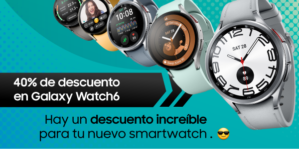 40% OFF en Watch 6