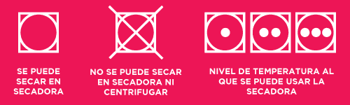 simbolos secado
