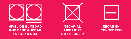 simbolos secado